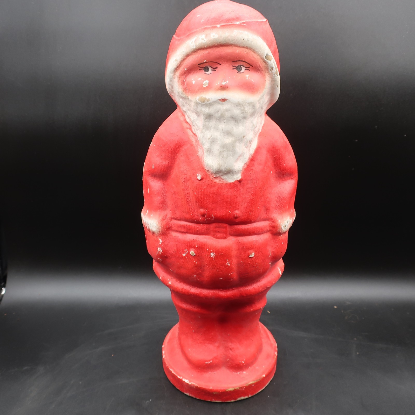Antique 14.25" Unger Paper Mache Santa Claus Figure Victorian 1920's UNCUT NOS? Antique 14.25" Unger Paper Mache Santa Claus Figure Victorian 1920's UNCUT NOS?