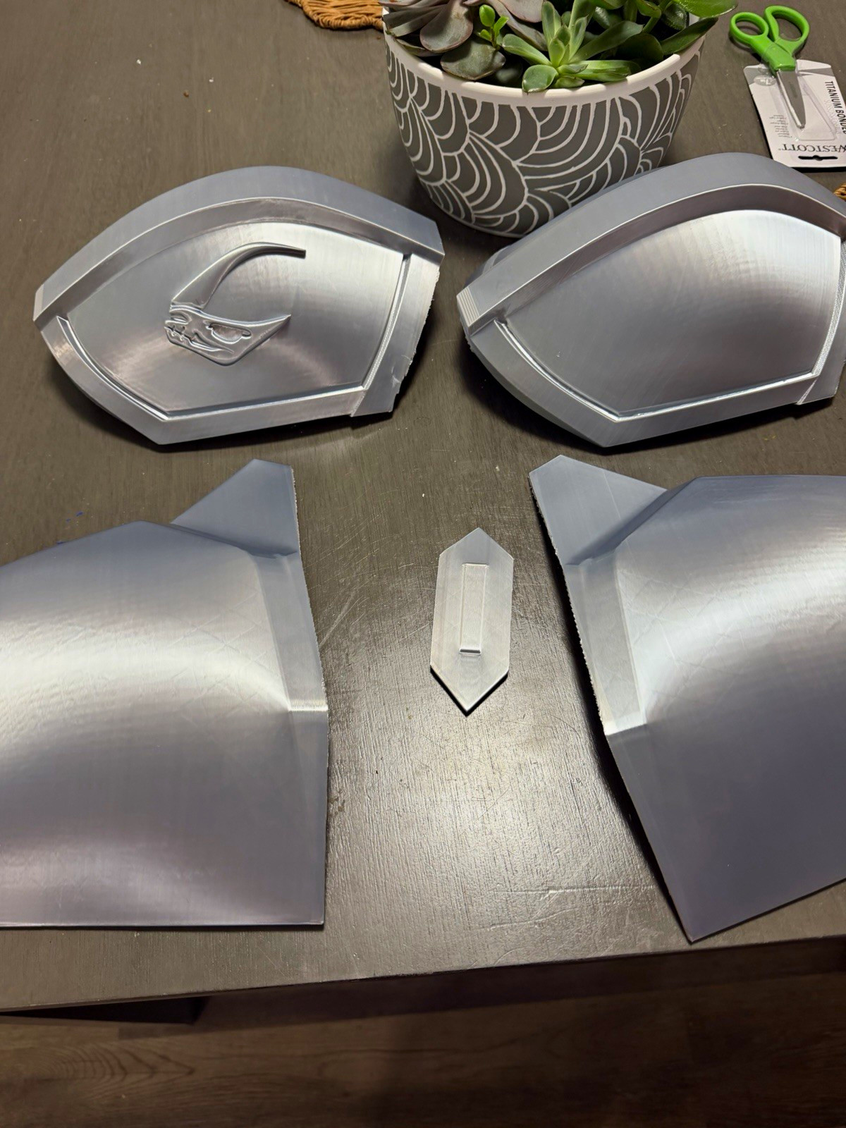 Mando Armor 3D Print Silver Mando Armor 3D Print Silver