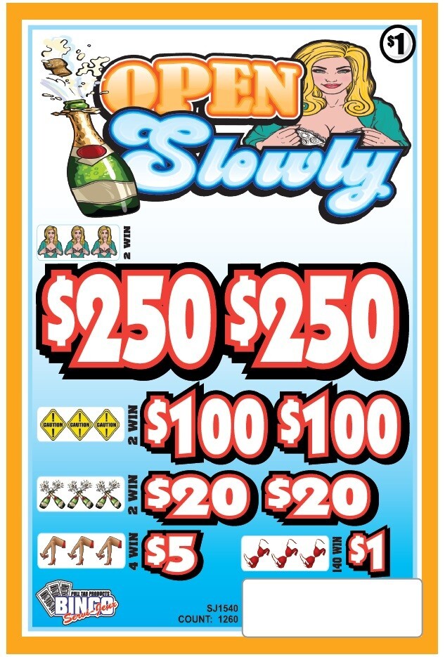 NEW pull tickets OPEN SLOWLY - Instant Tabs NEW pull tickets OPEN SLOWLY - Instant Tabs