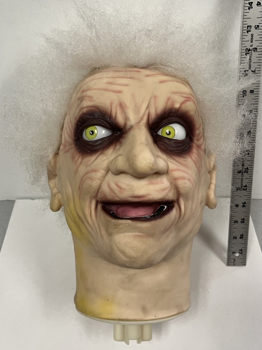 Gemmy Animated Doctor Shivers Complete Head FULL SIZE LOOK Gemmy Animated Doctor Shivers Complete Head FULL SIZE LOOK
