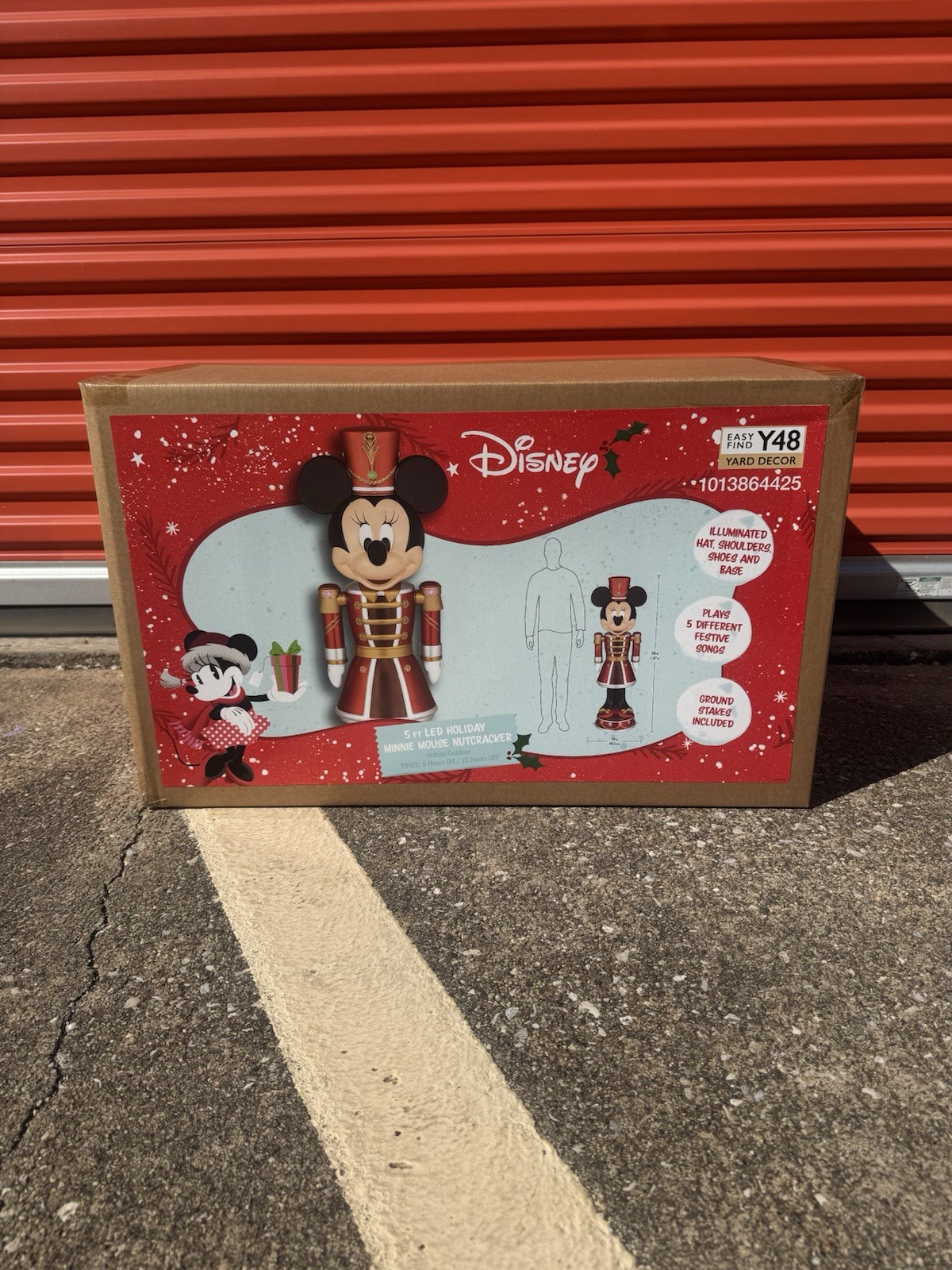 Disney 5 Ft LED Holiday Minnie Mouse Nutcracker 2025 BRAND NEW Ships Now Disney 5 Ft LED Holiday Minnie Mouse Nutcracker 2025 BRAND NEW Ships Now