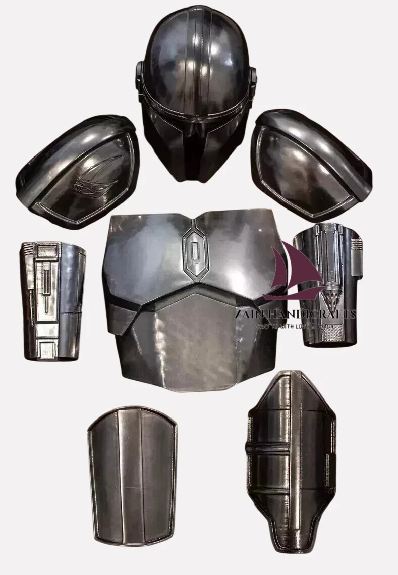 ZAIN Mandalorian-Beskar-Armor Mando Fighting Suit LARP Mandalorian Costume ZAIN Mandalorian-Beskar-Armor Mando Fighting Suit LARP Mandalorian Costume