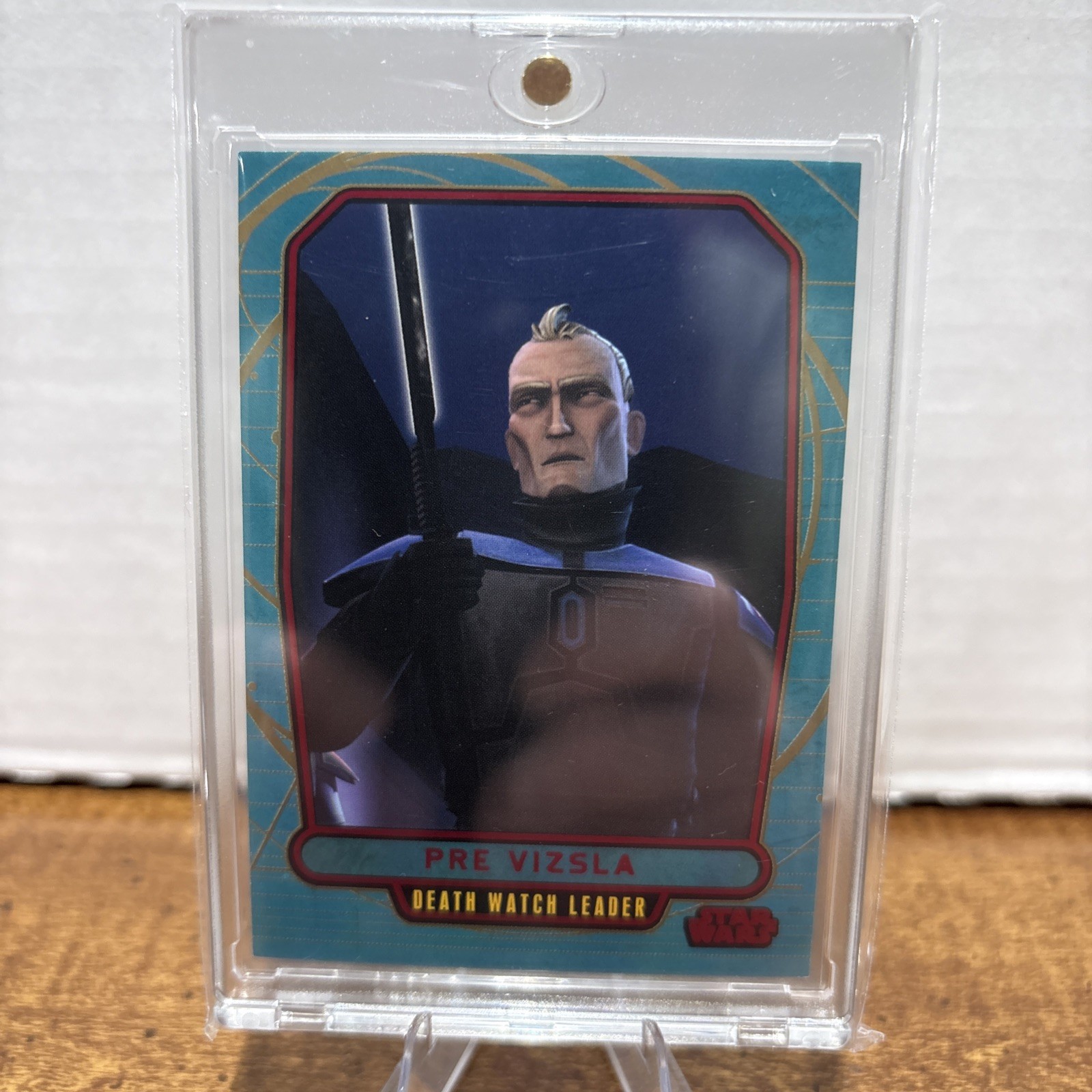 Pre Vizsla 2012 Topps Star Wars Galactic Files Red /35 #235 Pre Vizsla 2012 Topps Star Wars Galactic Files Red /35 #235