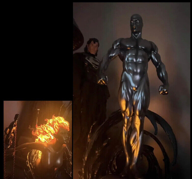 SOLD OUT Exclusive Sideshow Silver Surfer 1/4 LED Statue