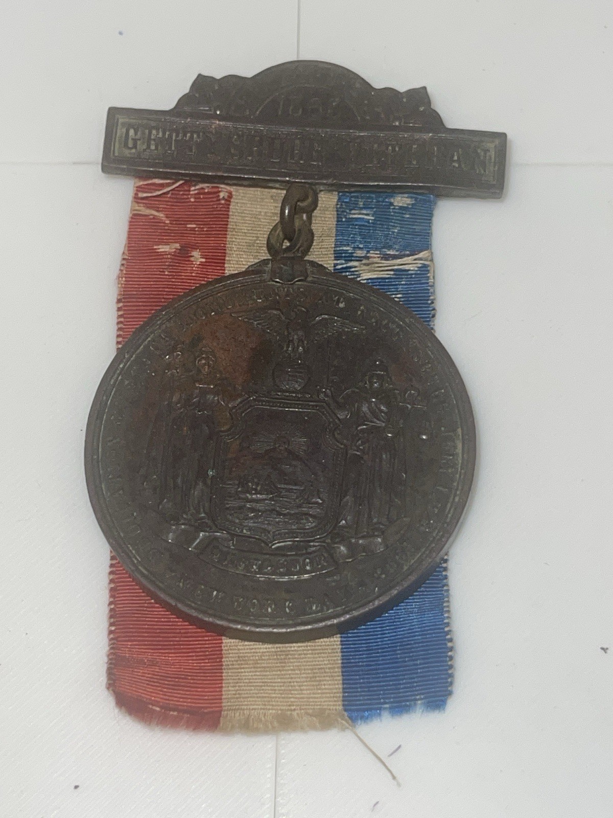 SCARCE ORIGINAL 1893 BATTLE OF GETTYSBURG 30th ANNIVERSARY UNION VETERAN MEDAL SCARCE ORIGINAL 1893 BATTLE OF GETTYSBURG 30th ANNIVERSARY UNION VETERAN MEDAL