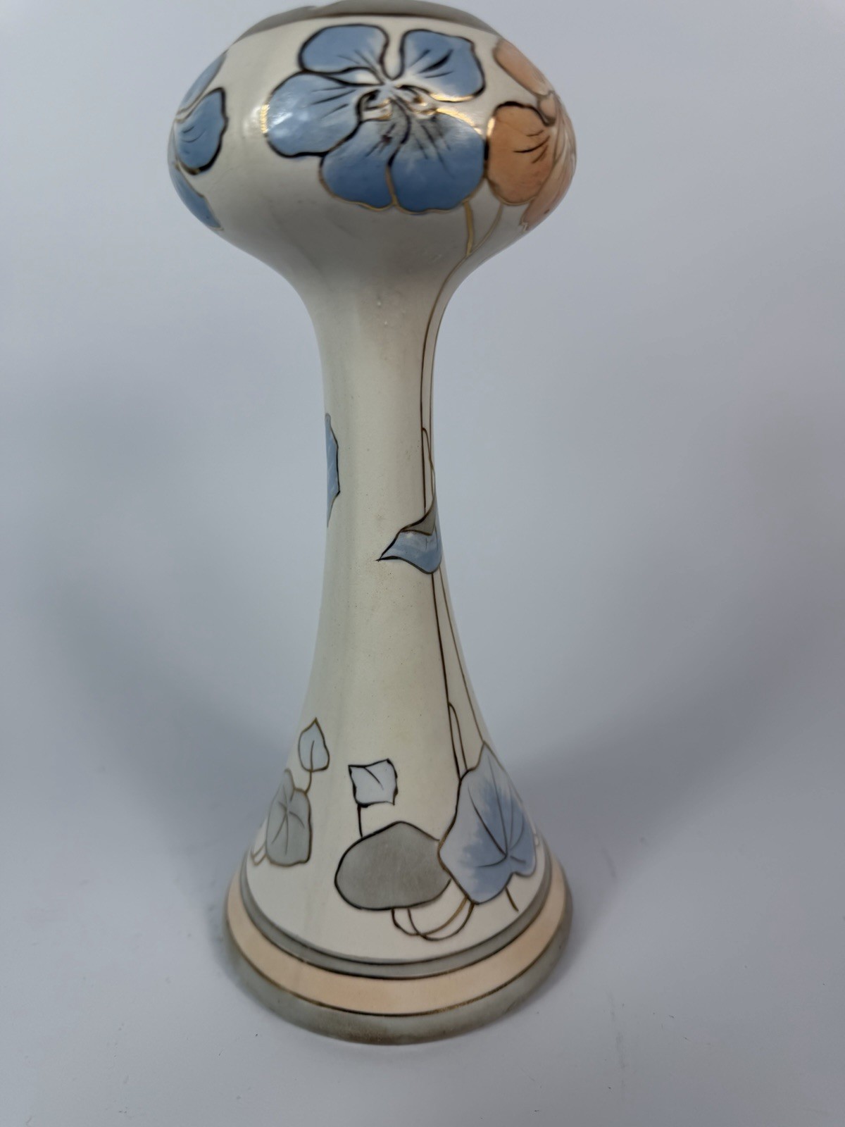 Royal Dux Art Nouveau  Porcelain Vase  with Pastel Cherries (Austrian) 8947-III