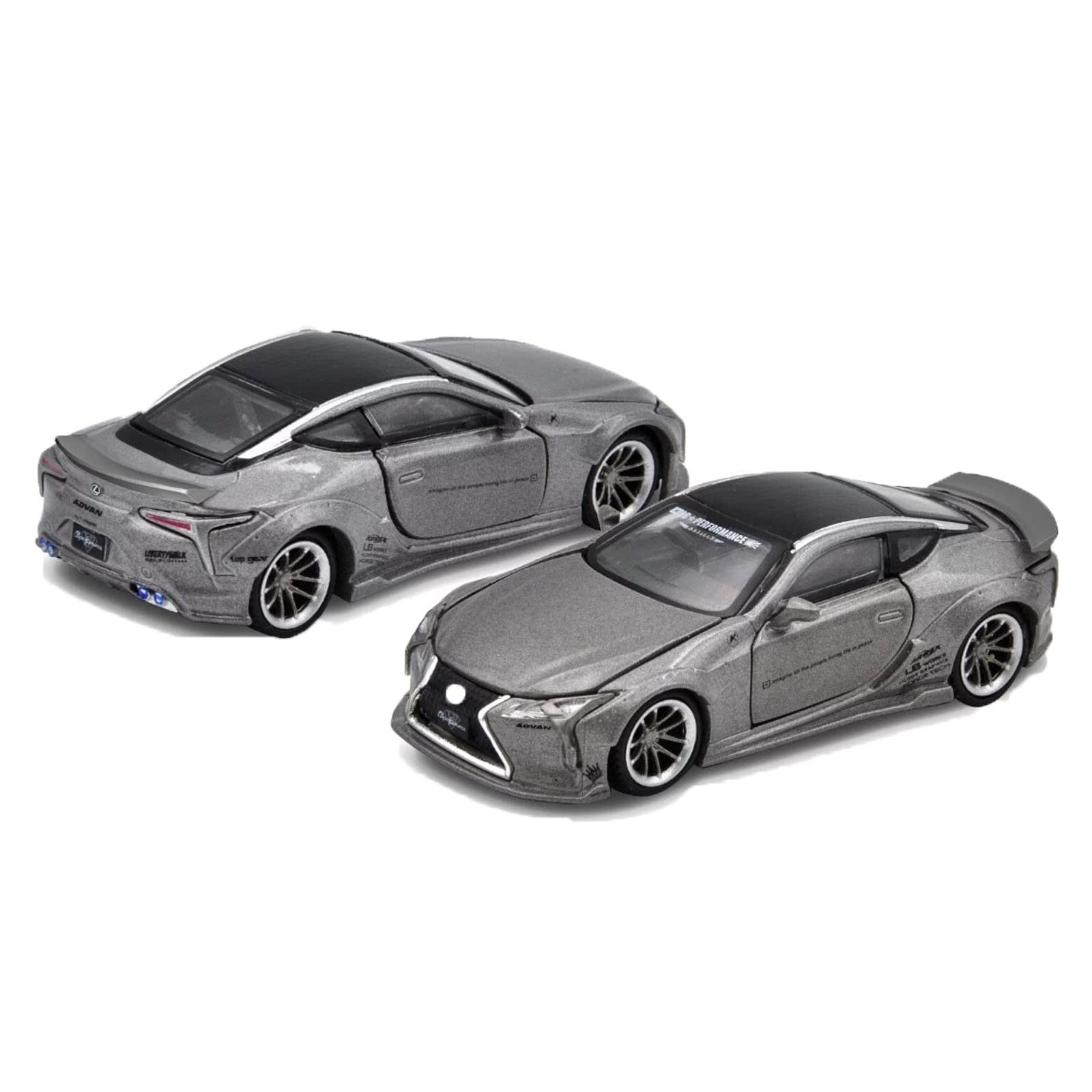 Era Car 1/64 Liberty Walk Lexus Lc500 Metal Silver_ Era Car 1/64 Liberty Walk Lexus Lc500 Metal Silver_