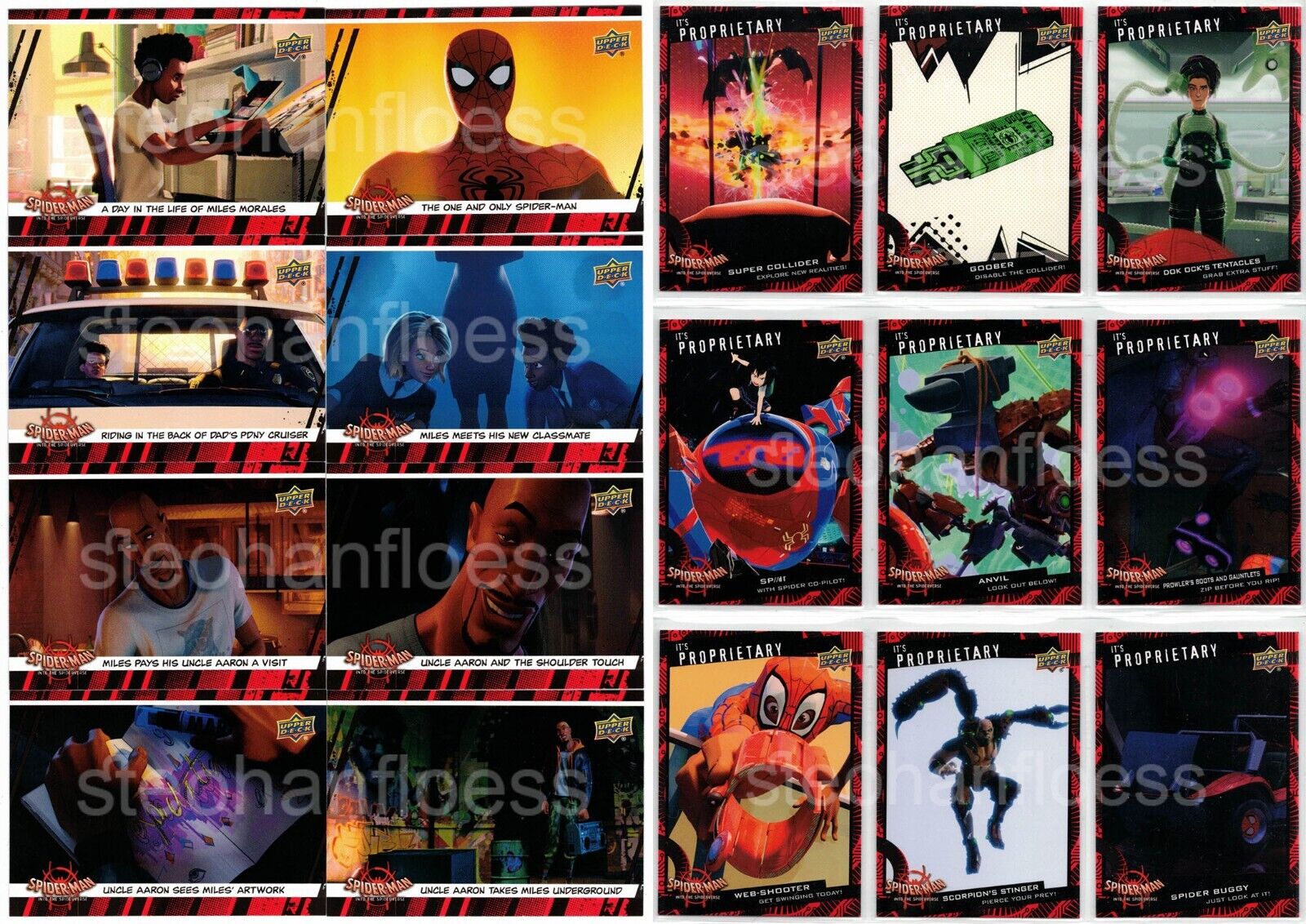 Spider-Man Into the Spider-Verse Ultimate Black Set 1-90 It's Proprietary 1-10