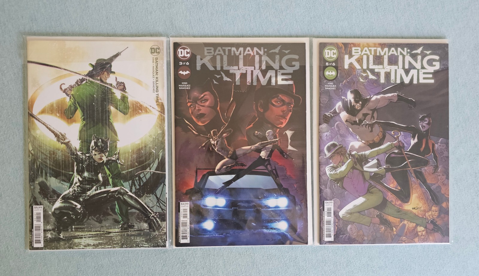 BATMAN: KILLING TIME # 1-6 FULL RUN RIDDLER CATWOMAN BATMAN: KILLING TIME # 1-6 FULL RUN RIDDLER CATWOMAN