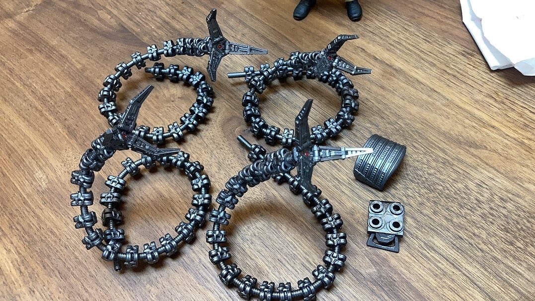 Customized mezco vtoys marvel legends Doctor Octopus claw kits Customized mezco vtoys marvel legends Doctor Octopus claw kits