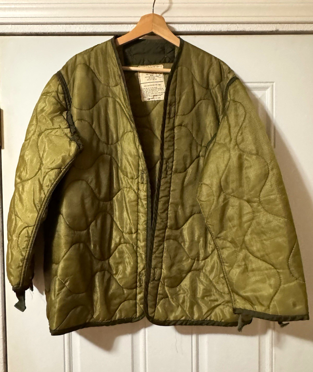Vintage 1972 US Military M-65 Field Jacket Quilted Liner Medium OG-107 Gibraltar Vintage 1972 US Military M-65 Field Jacket Quilted Liner Medium OG-107 Gibraltar