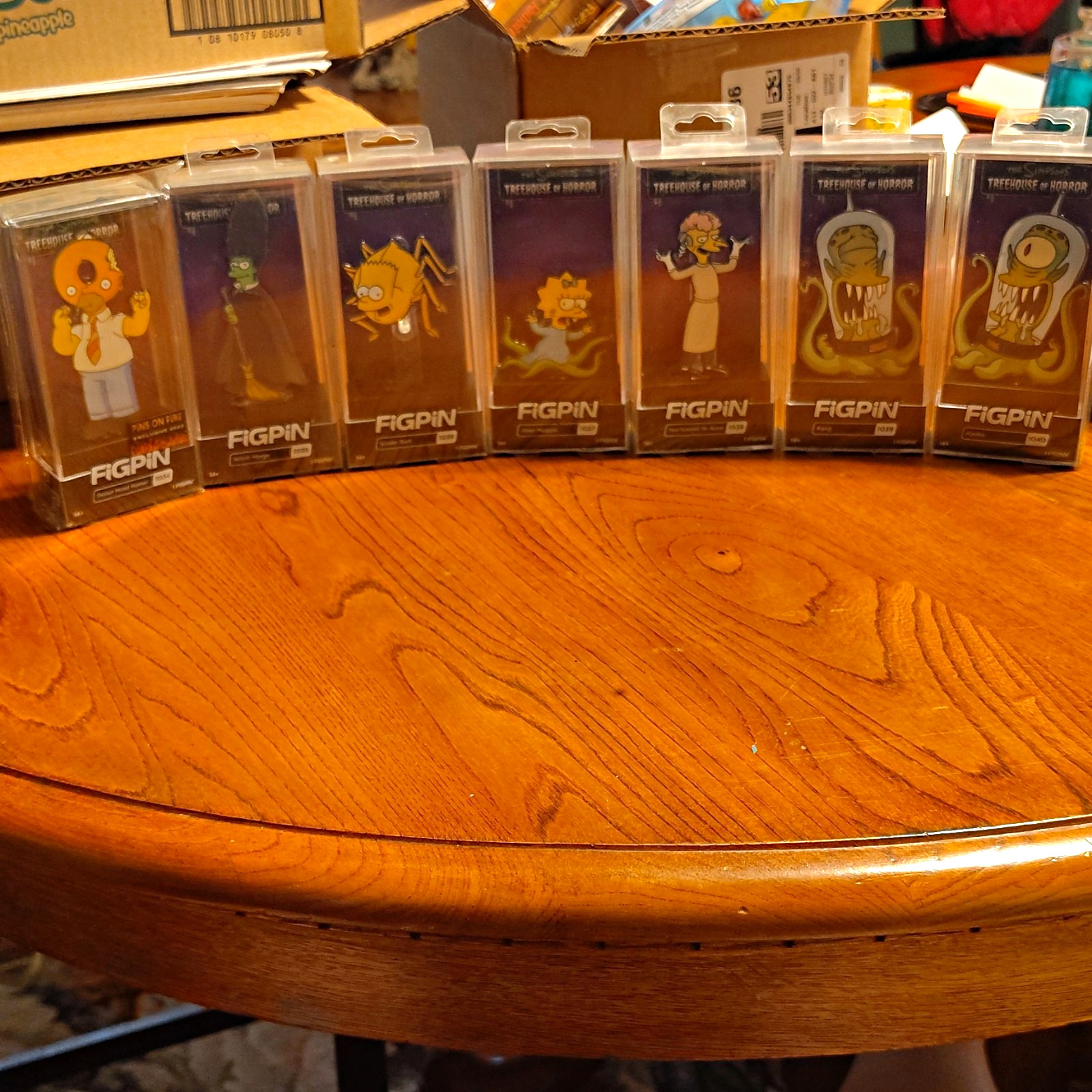 FiGPiN The Simpsons Treehouse of Horror Enamel Pin Lot #1034-1040 Exclusive FiGPiN The Simpsons Treehouse of Horror Enamel Pin Lot #1034-1040 Exclusive