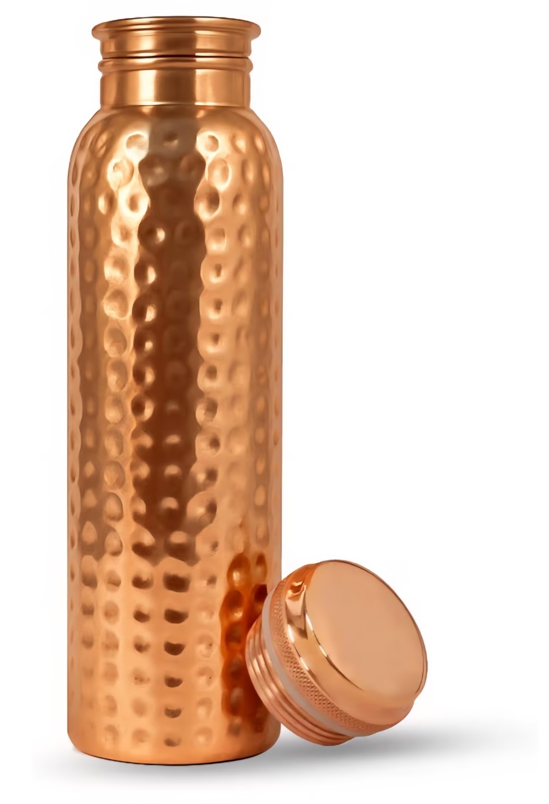 100% Pure Copper Hammered Water Bottle Ayurvedic Health Benefits 1000ml 100% Pure Copper Hammered Water Bottle Ayurvedic Health Benefits 1000ml
