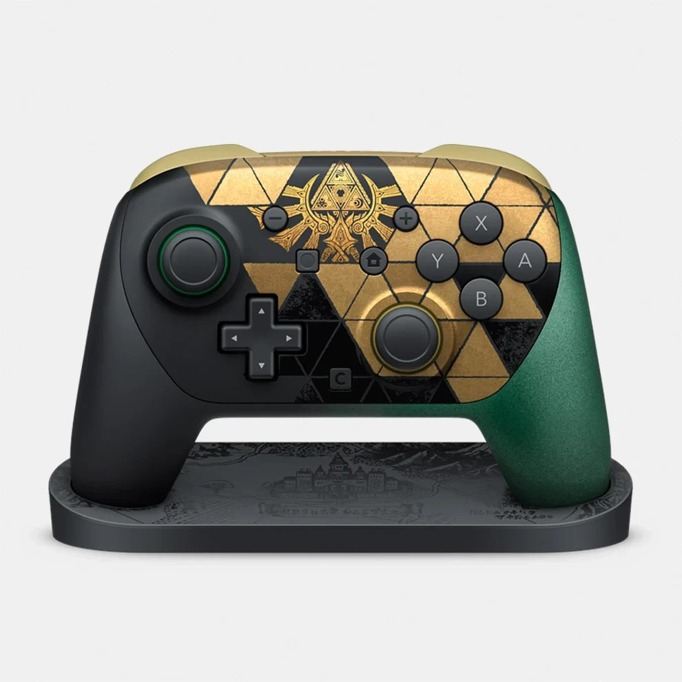 Presale Oct.29 Nintendo Switch 2 Pro Controller Zelda 40th Edition Display Stand Presale Oct.29 Nintendo Switch 2 Pro Controller Zelda 40th Edition Display Stand