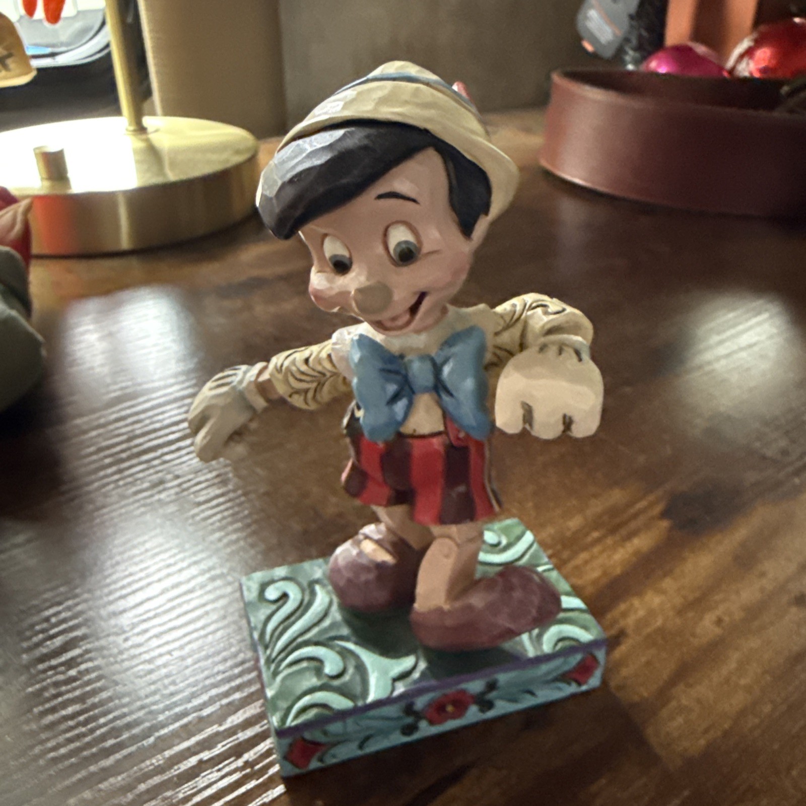 Jim Shore DISNEY TRADITIONS "Lively Step" Pinocchio -No Box Jim Shore DISNEY TRADITIONS "Lively Step" Pinocchio -No Box