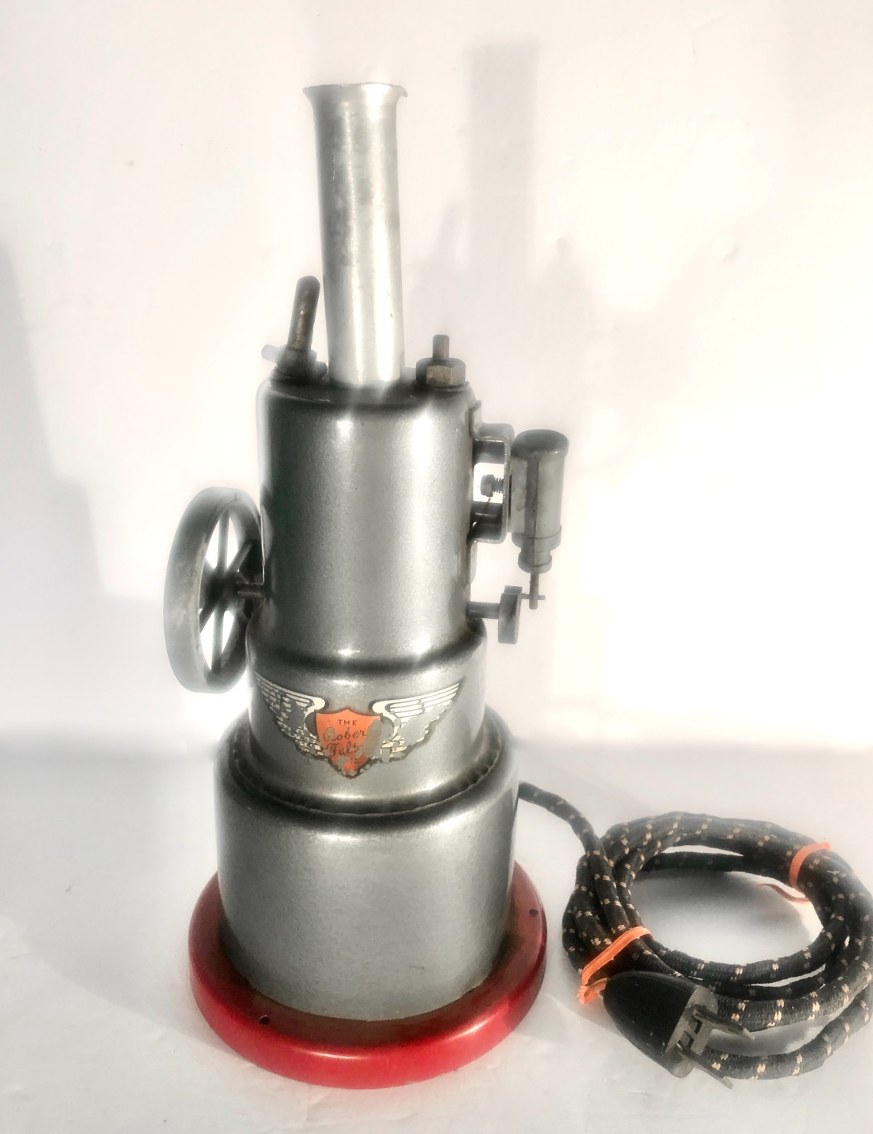 Vintage Robert Fulton Line Vertical Model Steam Engine Toy Marvindustries Vintage Robert Fulton Line Vertical Model Steam Engine Toy Marvindustries