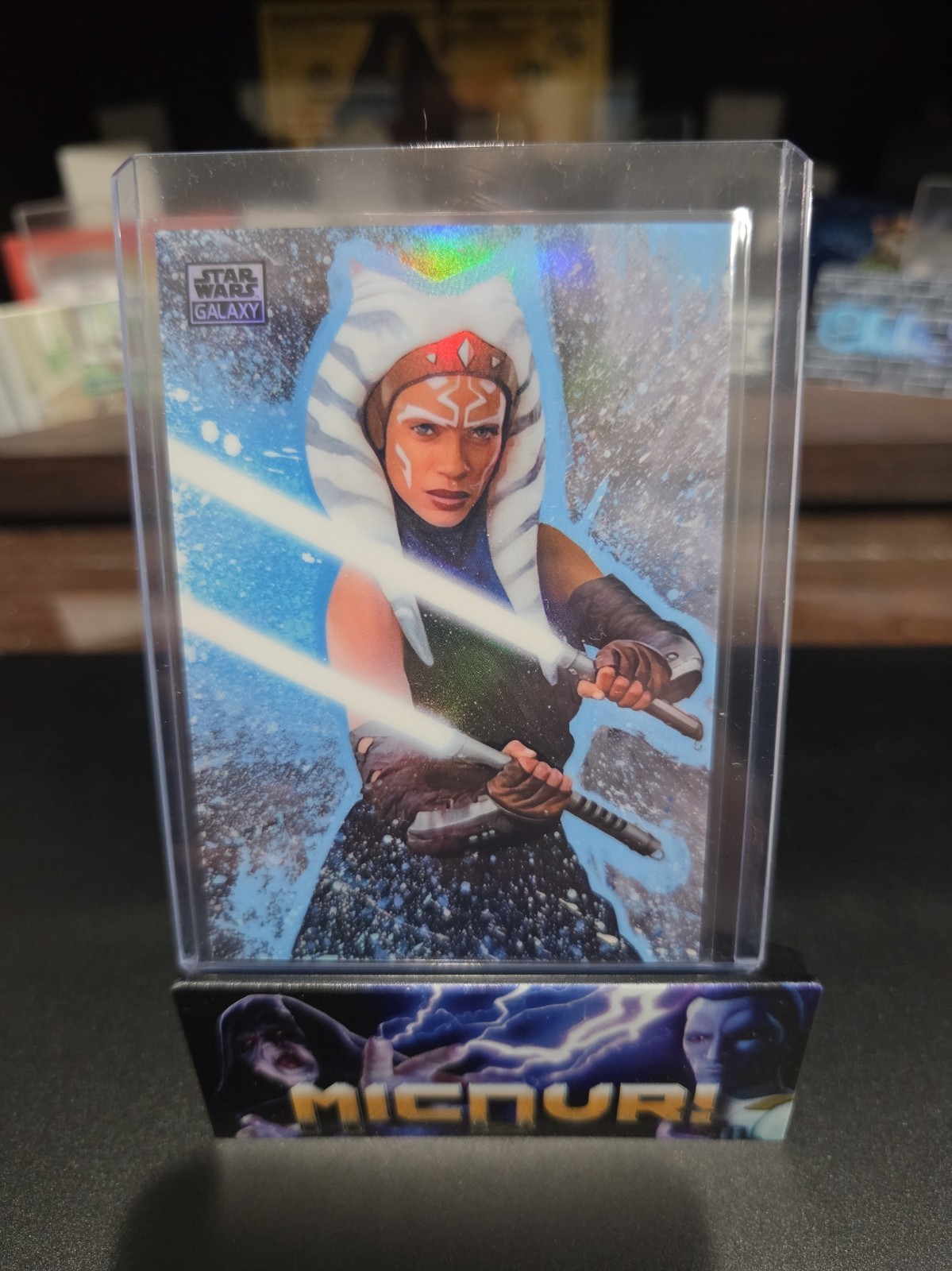 2026 Topps Chrome Star Wars Galaxy Ahsoka Tano Force Energy Refractor SP #FE-10 2026 Topps Chrome Star Wars Galaxy Ahsoka Tano Force Energy Refractor SP #FE-10