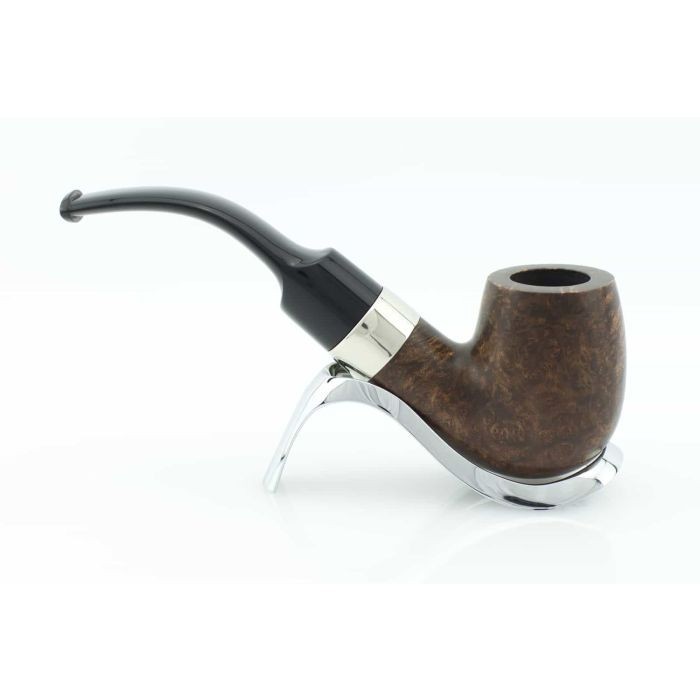 Peterson Aran Smooth Nickel Mounted Pipe (XL90) Fishtail