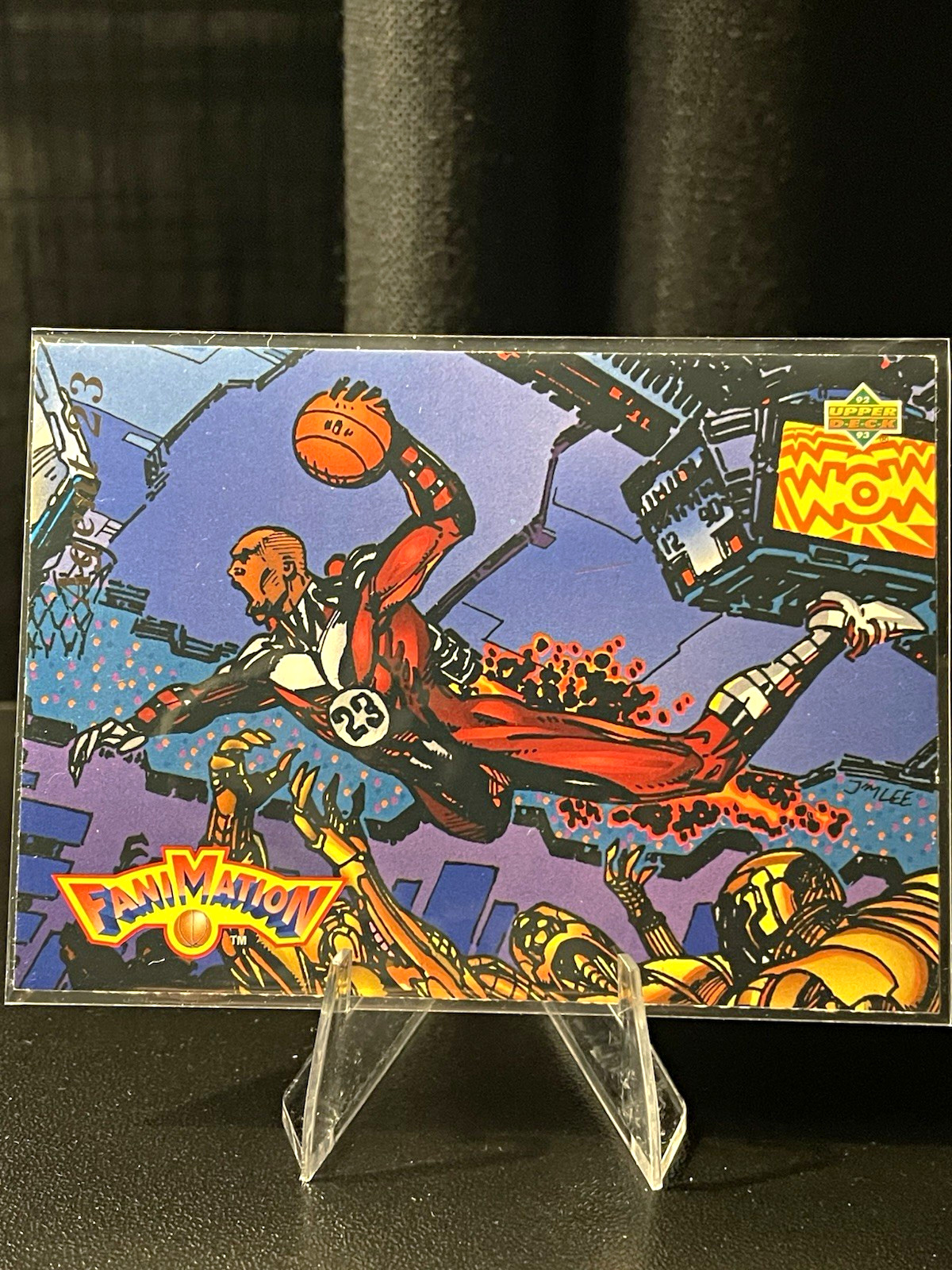Upper Deck 1993 Fanimation 🔥Agent 23 Michael Jordan 🔥 CLASSIC INSERT 