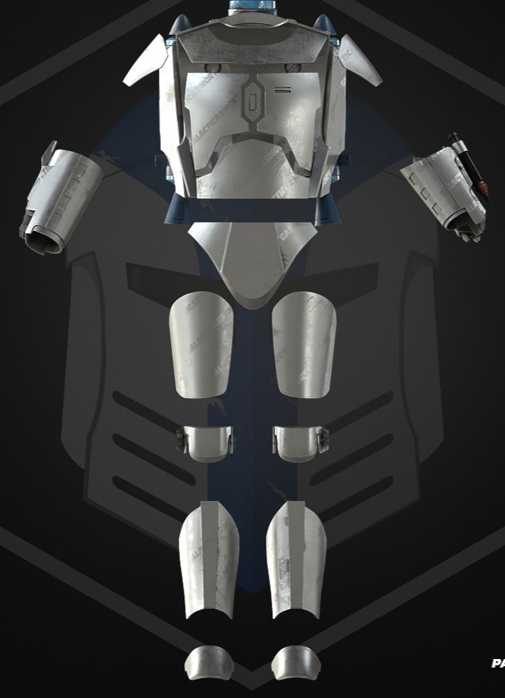 Jango Fett Complete Armor Set Jango Fett Complete Armor Set