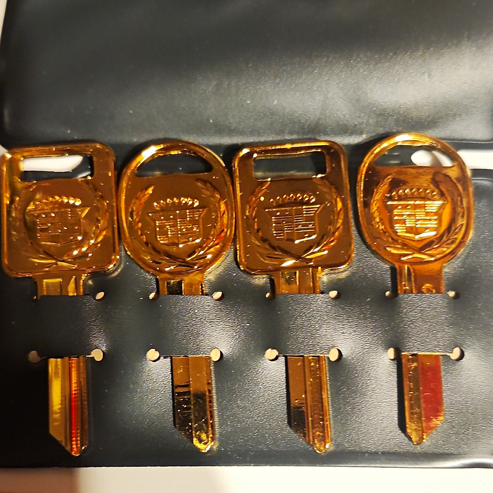 Cadillac Gold Keys Uncut Vintage  Rare Collectable Get It Quick They Won't Last