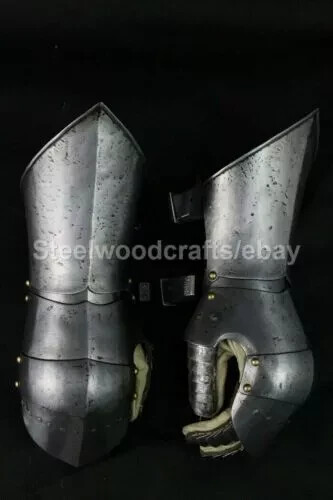 Medieval Hammered Steel HMB Knight Mitten Gauntlets Armor Warrior Gloves Medieval Hammered Steel HMB Knight Mitten Gauntlets Armor Warrior Gloves
