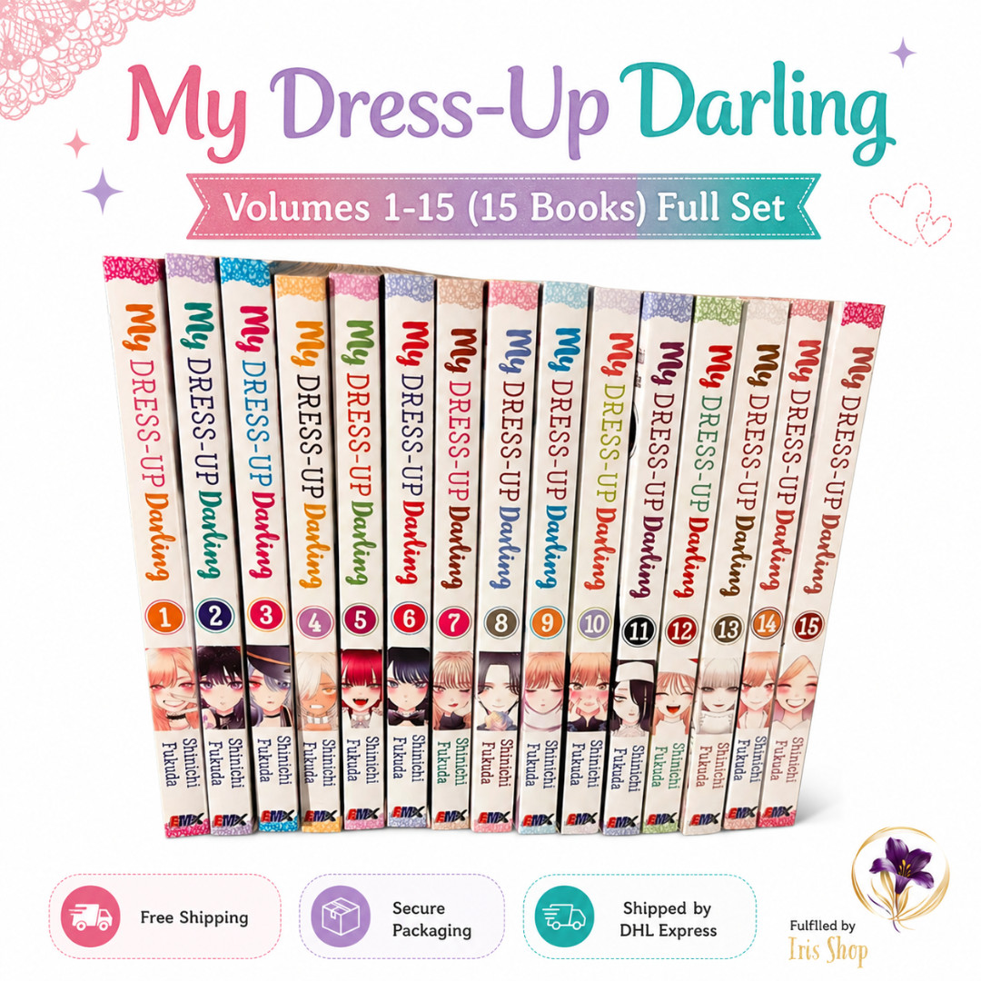 My Dress-Up Darling Manga Volume 1-15 English Full Set Comic Books DHL Express My Dress-Up Darling Manga Volume 1-15 English Full Set Comic Books DHL Express