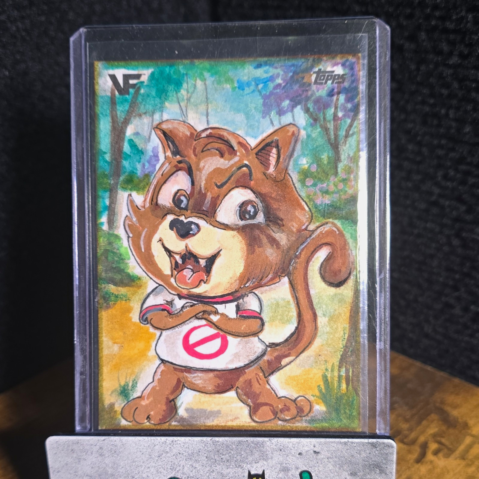2025 Topps VeeFriends Chrome Cynical Cat Sketch Auto Lily Z Marroquin 1/1 2025 Topps VeeFriends Chrome Cynical Cat Sketch Auto Lily Z Marroquin 1/1
