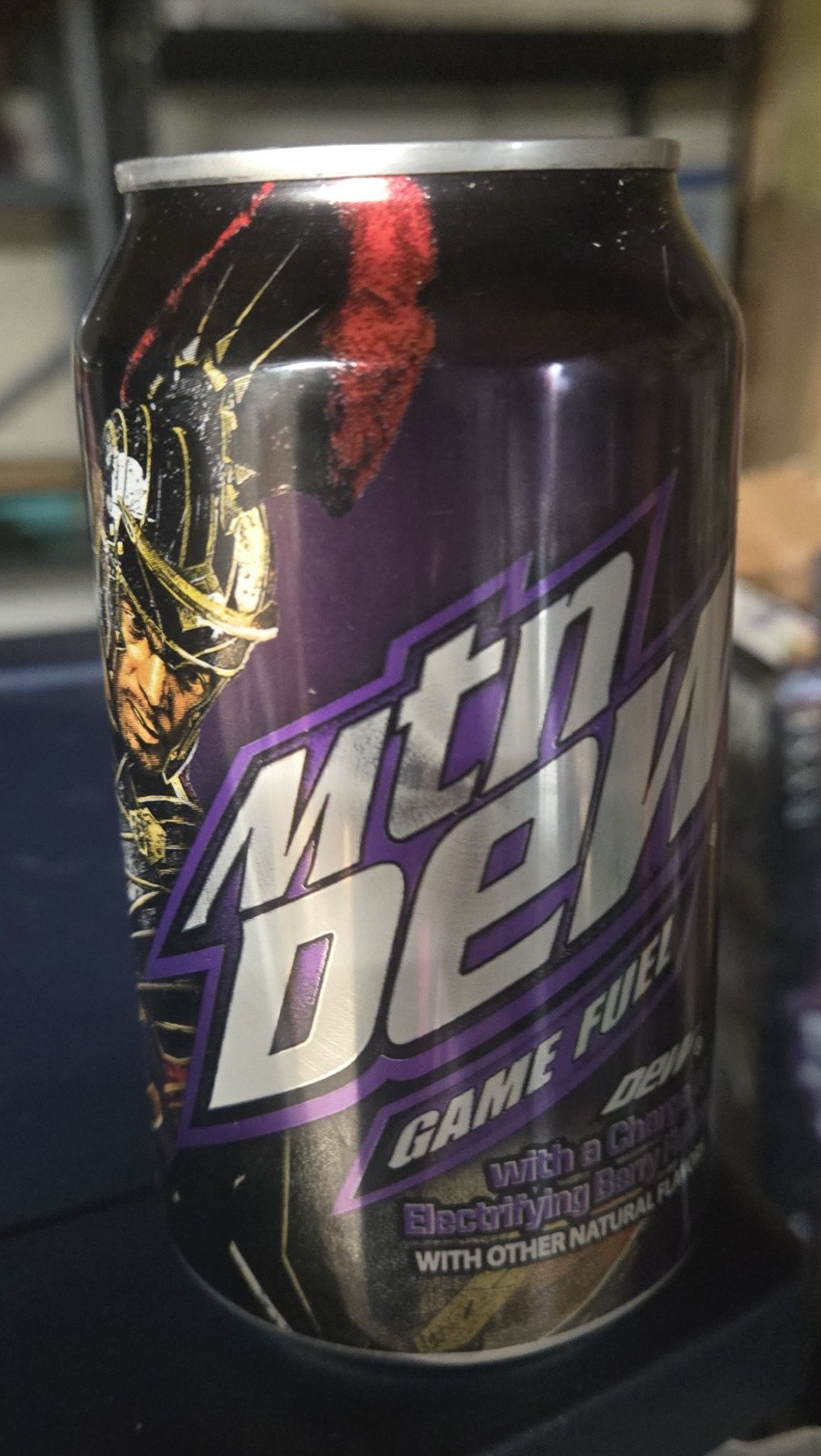 Mtn Dew Game Fuel Ryse 'Son of Rome' full sealed can, Electrifying Berry flavor Mtn Dew Game Fuel Ryse 'Son of Rome' full sealed can, Electrifying Berry flavor