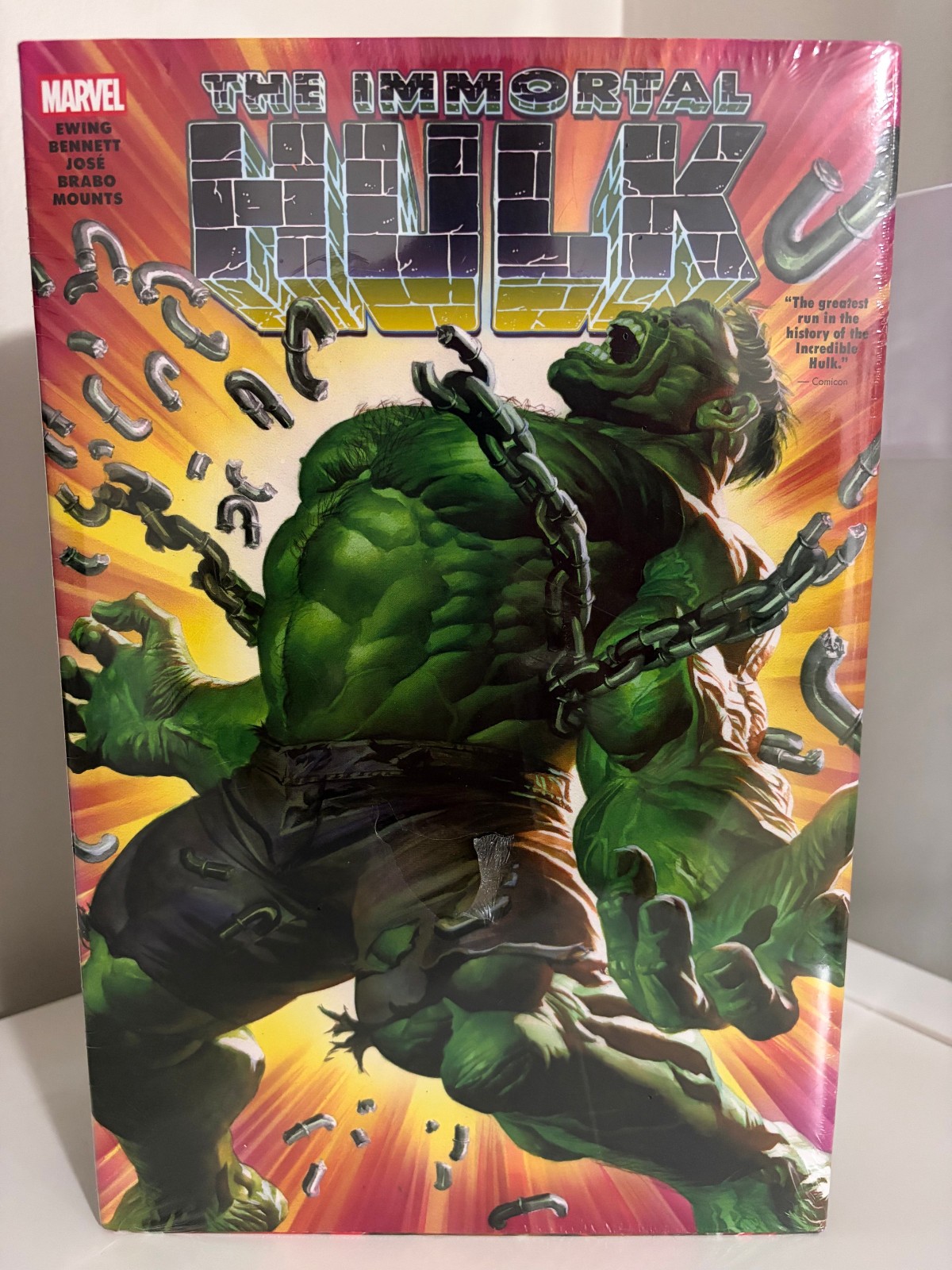 The Immortal Hulk Omnibus Alex Ross Cover Marvel Comics Brand New & Sealed