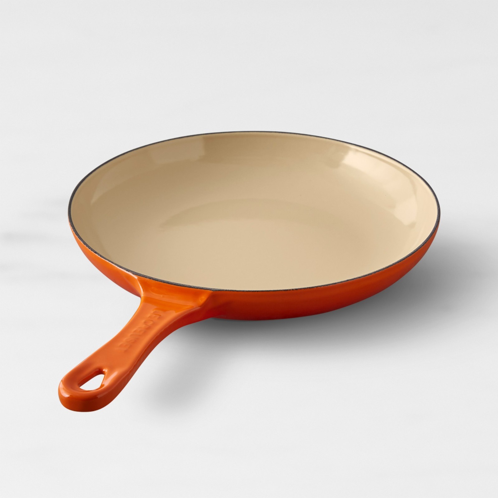 Le Creuset Enameled Cast Iron Shallow Fry Pan, 9.75"Flame