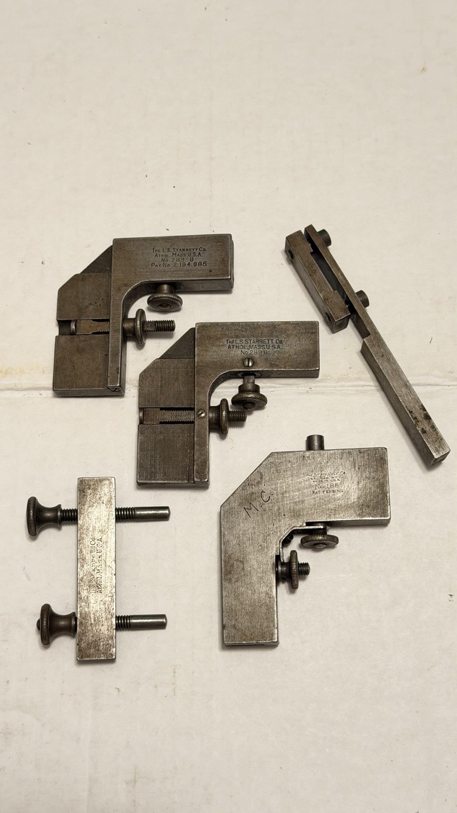 Vintage LOT Starrett No. 289-B & No. 299 Blade & Rule &lufkin Vintage LOT Starrett No. 289-B & No. 299 Blade & Rule &lufkin