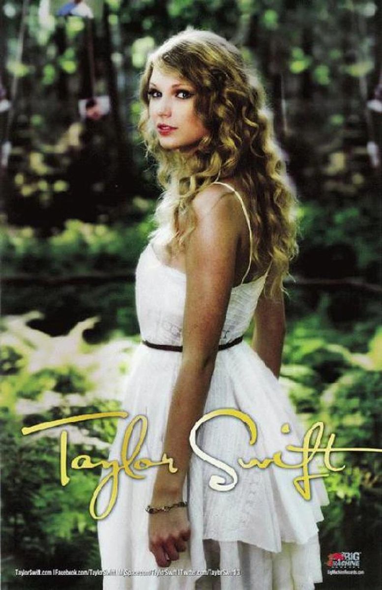 Taylor Swift - Album Promo Poster - 2010 - Reprint - Mint - 17 X 11