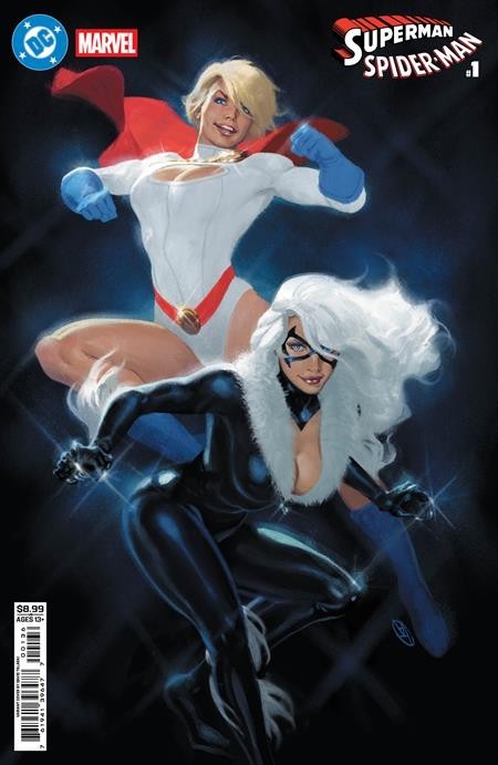 DC MARVEL SUPERMAN SPIDER-MAN #1 - DAVID TALASKI COVER V TRADE VARIANT DC MARVEL SUPERMAN SPIDER-MAN #1 - DAVID TALASKI COVER V TRADE VARIANT