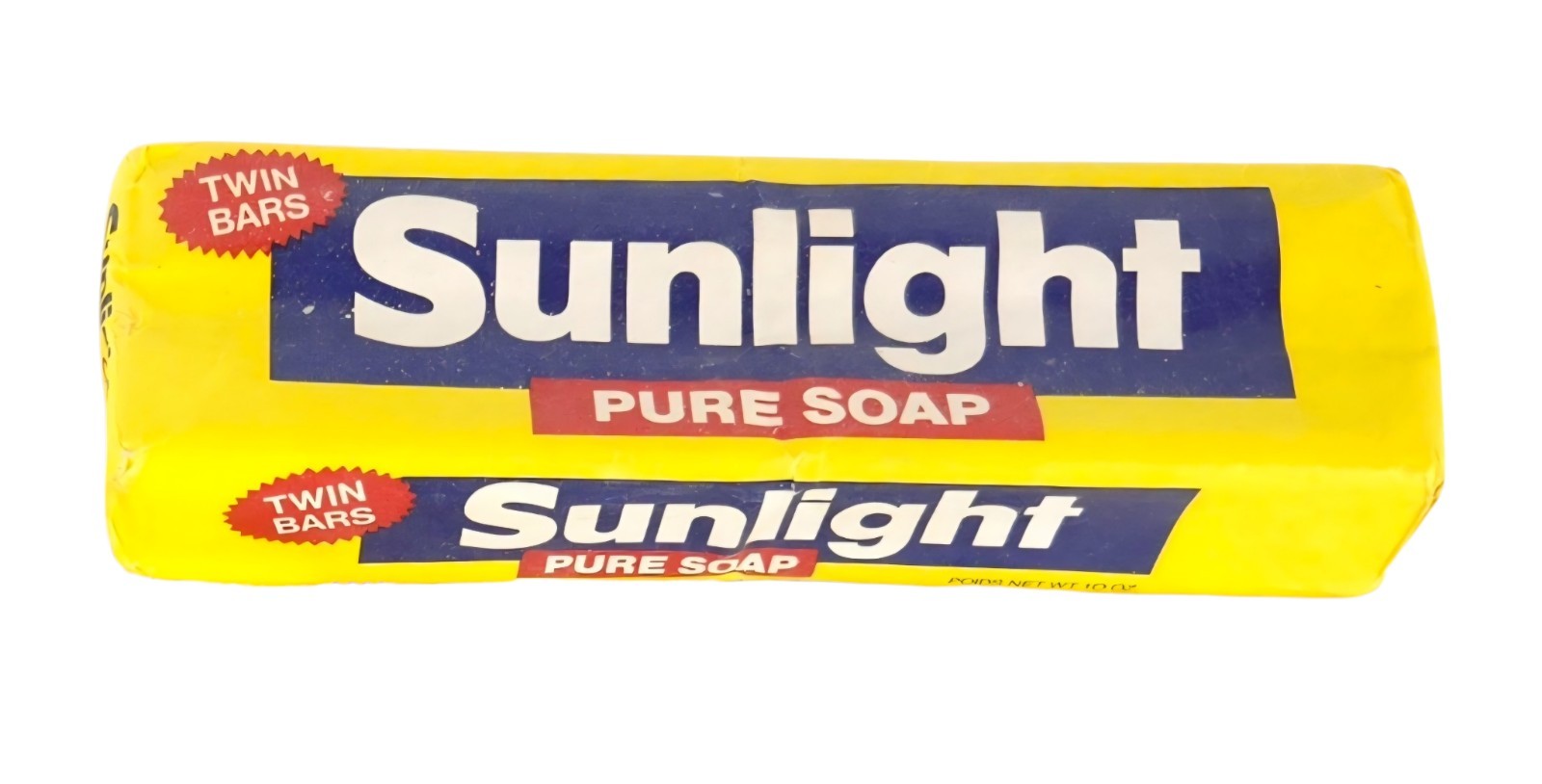Vintage 70s Sunlight Pure Laundry Soap Twin Pack 2 Bars Yellow Discontinued Vintage 70s Sunlight Pure Laundry Soap Twin Pack 2 Bars Yellow Discontinued