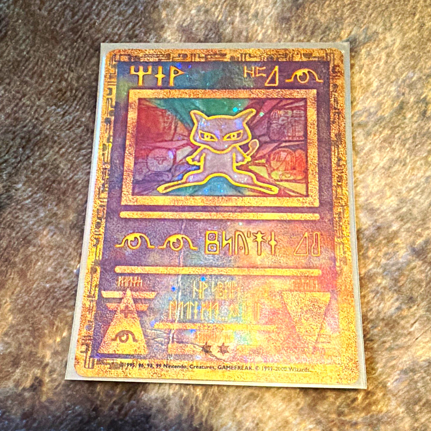 Ancient mew Pokémon card 2000 Ancient mew Pokémon card 2000