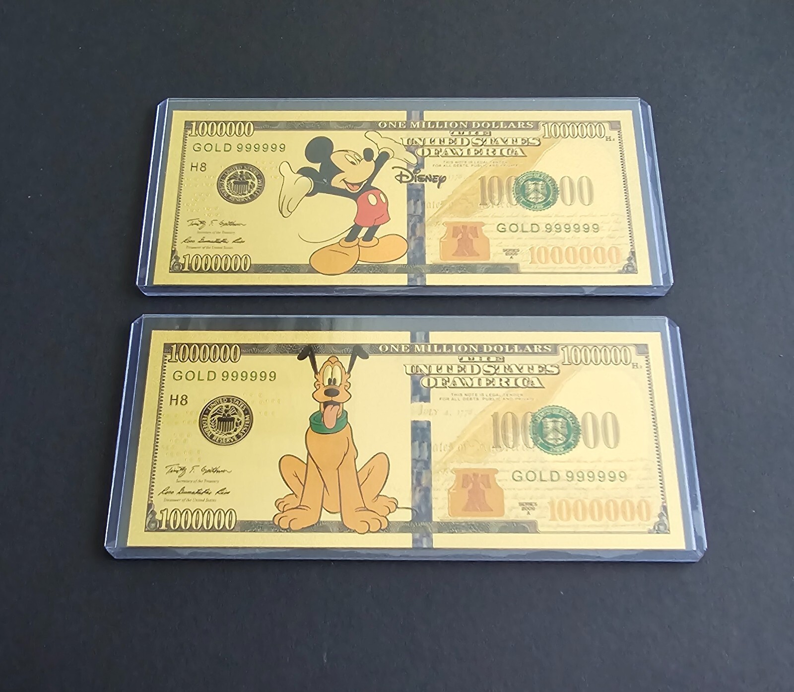 Disney's Mickey mouse and goofy Disney collectible trading cards Disney's Mickey mouse and goofy Disney collectible trading cards
