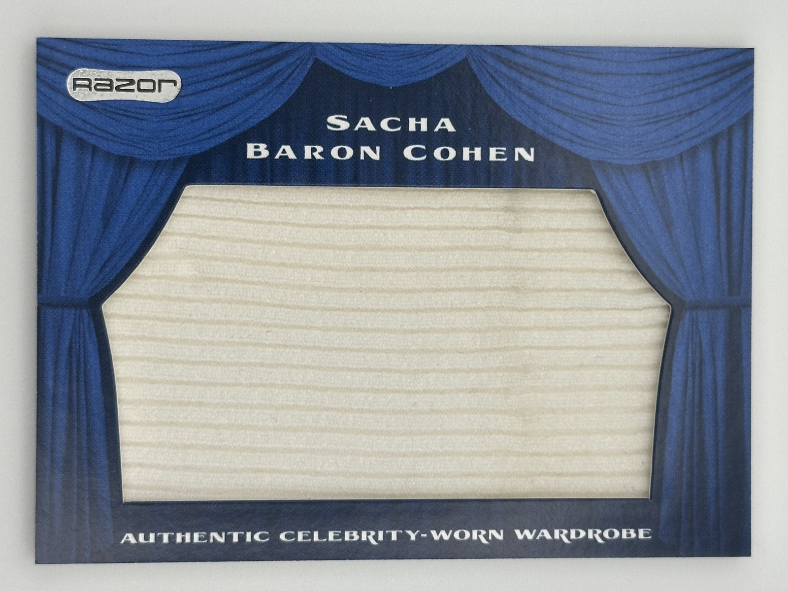 2010 RAZOR SACHA BARON COHEN SW-46 # AUTHENTIC CELEBRITY WORN WARDROBE 2010 RAZOR SACHA BARON COHEN SW-46 # AUTHENTIC CELEBRITY WORN WARDROBE