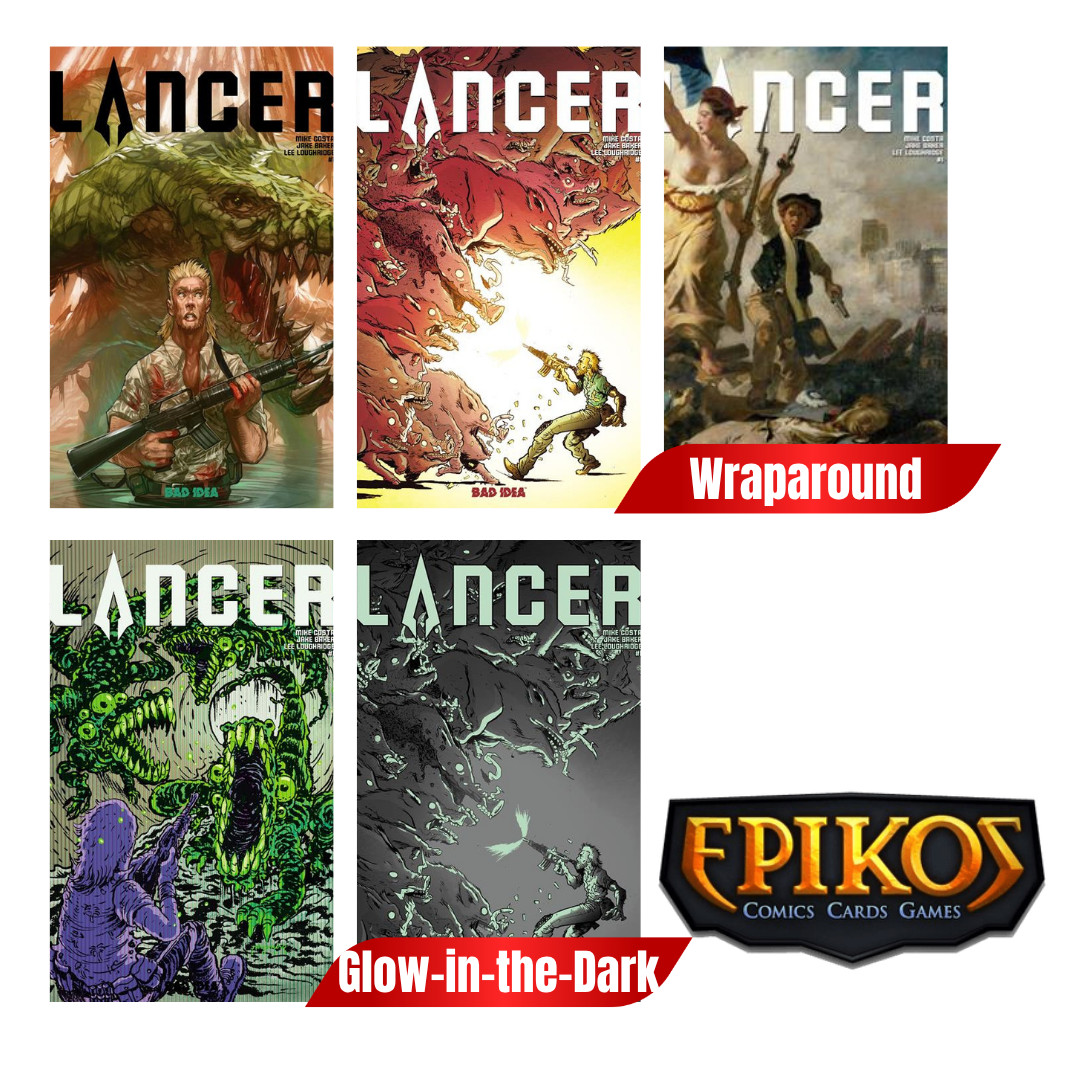 Lancer #1 2026 Comic Bundle Presale Bad Idea Comics 9/16/26 Lancer #1 2026 Comic Bundle Presale Bad Idea Comics 9/16/26