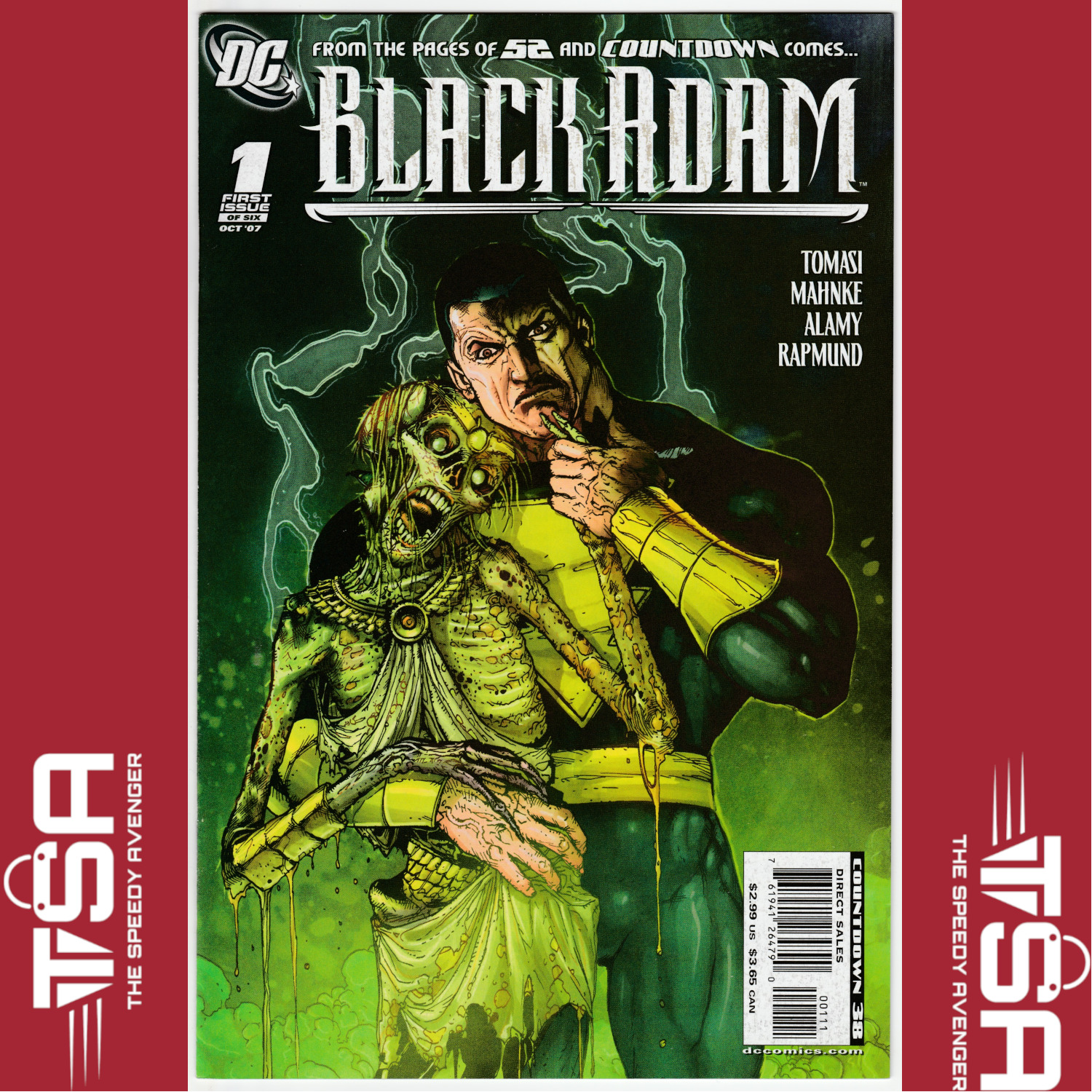 BLACK ADAM THE DARK AGE #1 (2007) KEY ISSUE First Solo Series DCEU The Rock