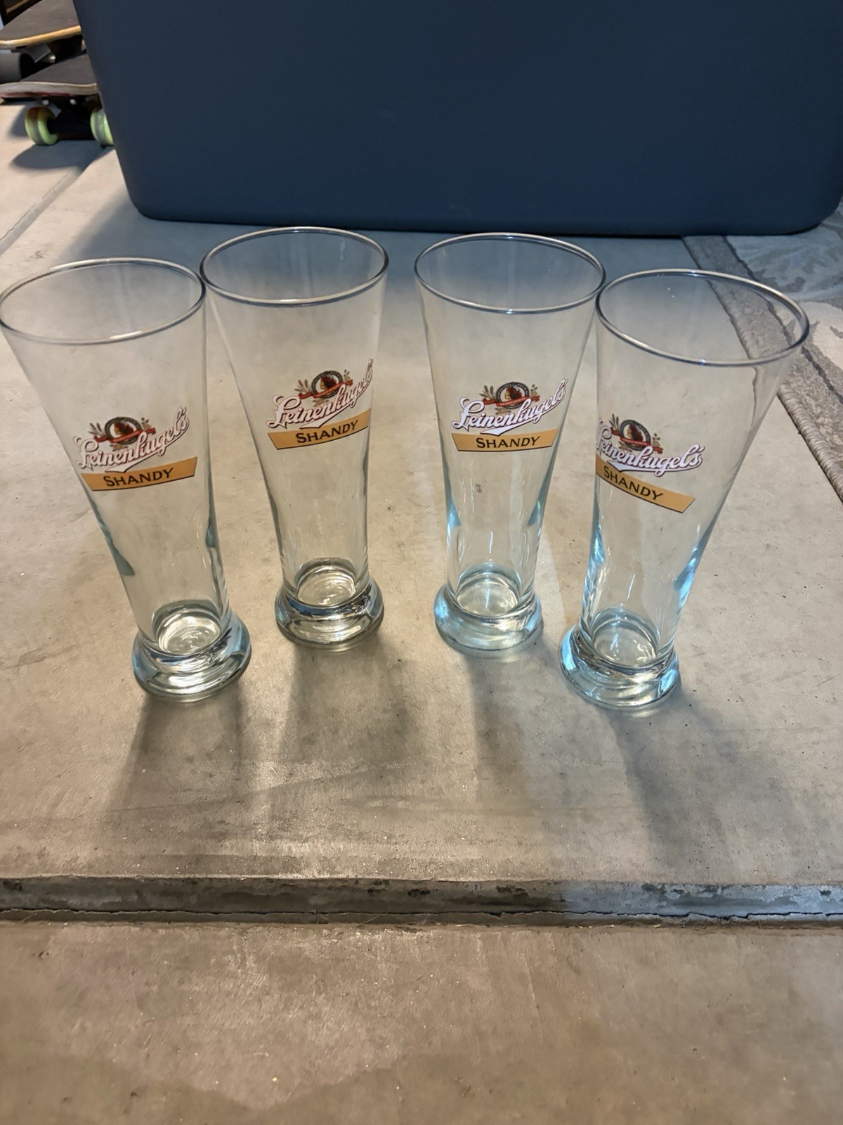 Leinenkugel's Shandy Summer Beer Glasses (Set of 4) Breweriana
