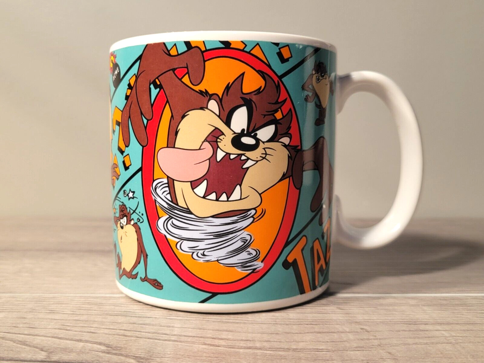 Vintage Applause 1995 Tasmanian Devil Taz Coffee Mug Warner Bros Looney Tunes Vintage Applause 1995 Tasmanian Devil Taz Coffee Mug Warner Bros Looney Tunes