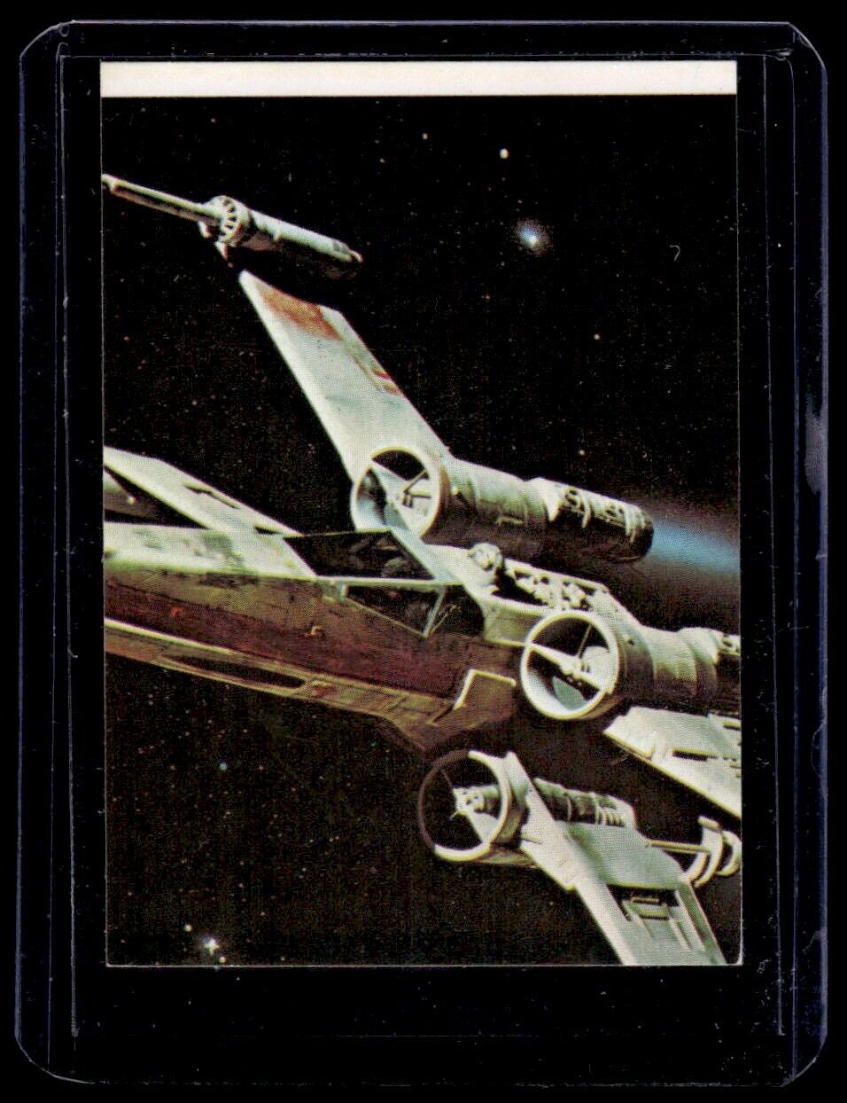 1977 Star Wars Panini Mini Sticker ARTWORK OF X-WINGS IN FLIGHT #3