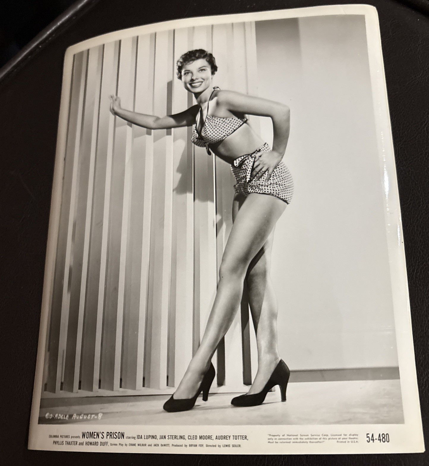 Adelle August 8 x 10 Vintage Original Hollywood PHOTO 1950s #480 Adelle August 8 x 10 Vintage Original Hollywood PHOTO 1950s #480