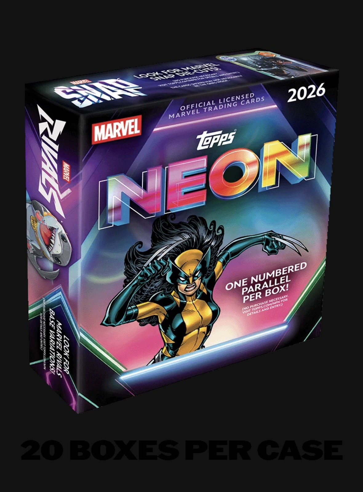 2026 TOPPS NEON MARVEL - MEGA BOX - SEALED CASE PRESALE 2026 TOPPS NEON MARVEL - MEGA BOX - SEALED CASE PRESALE