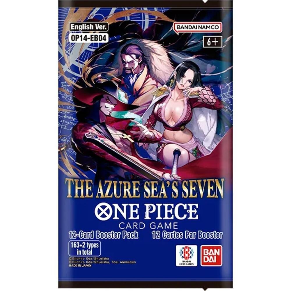 OP-14 The Azure Sea's Seven - SR or Better Rip & Ship OPLIVE One Piece OP-14 The Azure Sea's Seven - SR or Better Rip & Ship OPLIVE One Piece