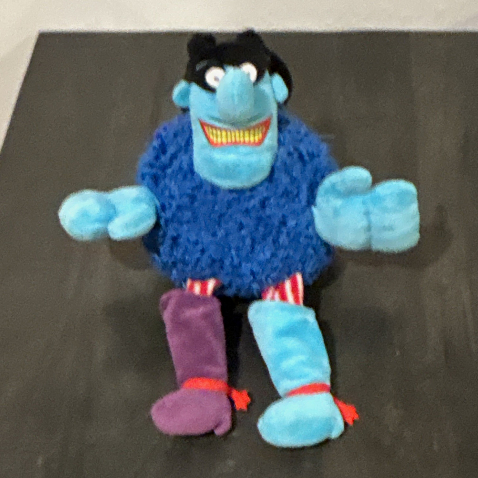 Chief blue meanie Beatles plush toy Chief blue meanie Beatles plush toy