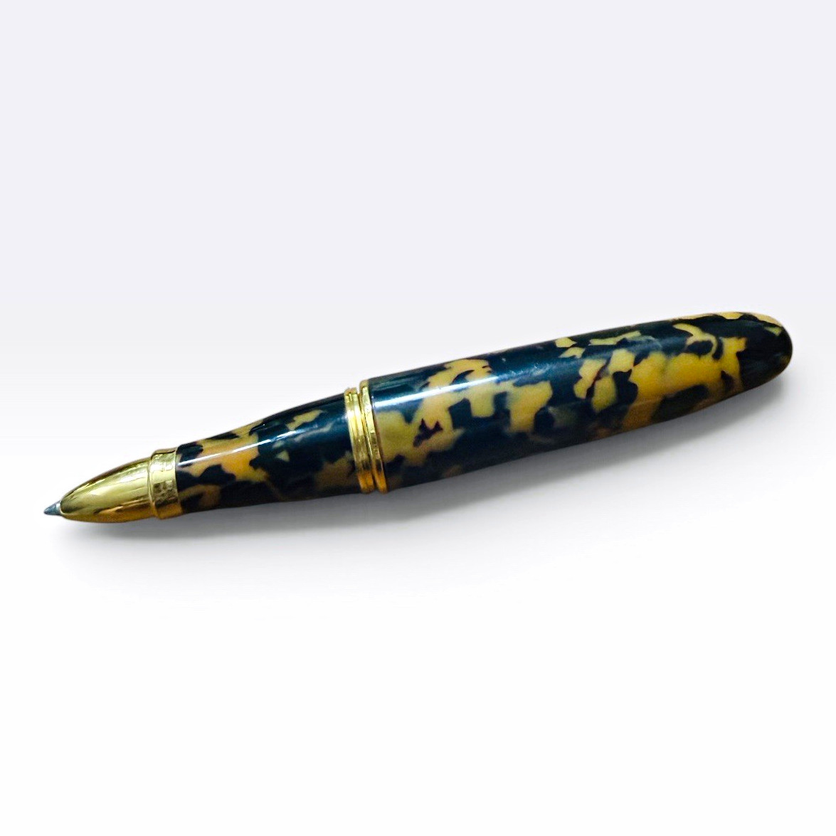 Beautiful Jean Pierre Lepine Winston Tortoiseshell Resin Fountain Pen Perfect Beautiful Jean Pierre Lepine Winston Tortoiseshell Resin Fountain Pen Perfect