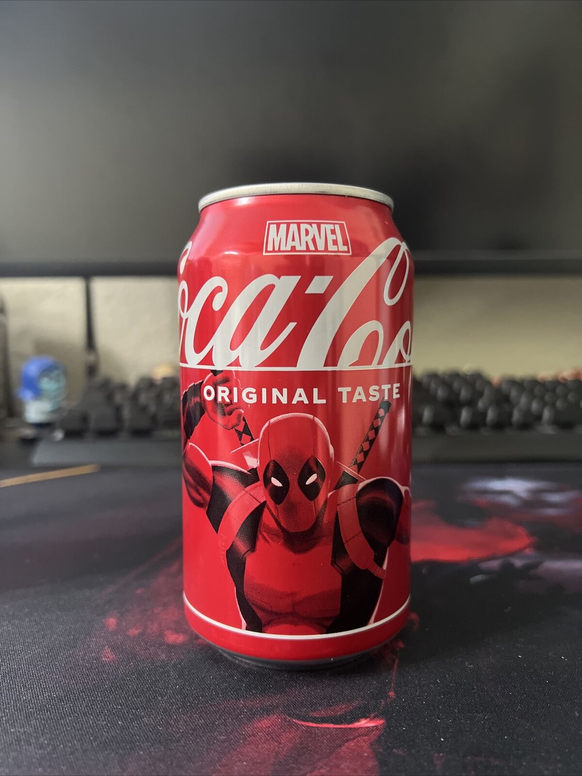 Marvel Coca-Cola Can (Deadpool) UNOPENED.