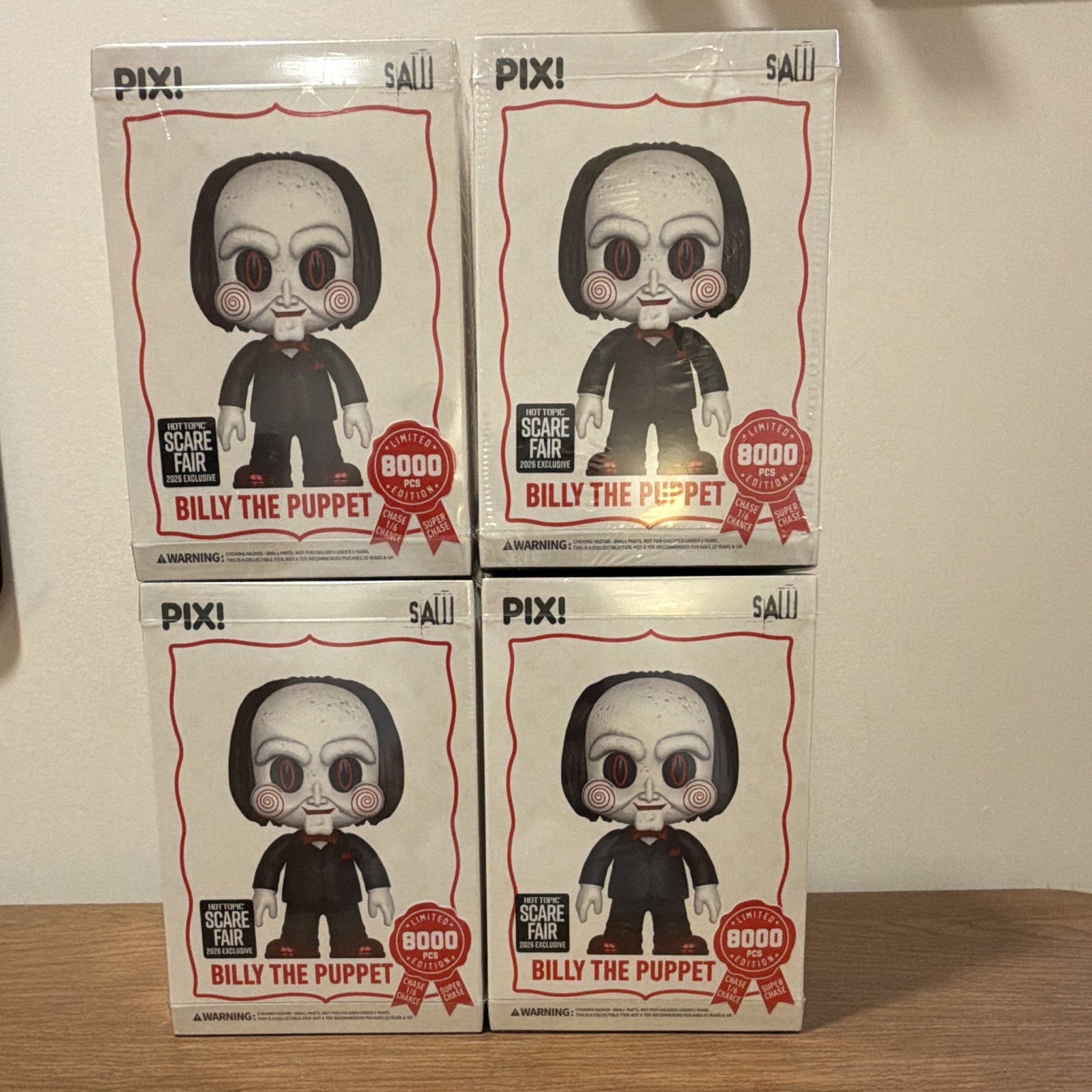 Thrilljoy 4 Sealed Billy The Puppet